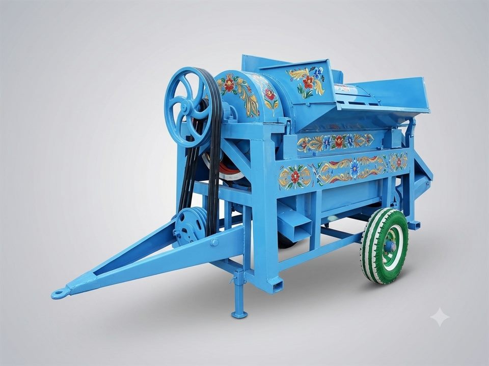 Heavy-duty Wheat Thresher machine for high productivity grain separation – Khan Traders agricultural machinery